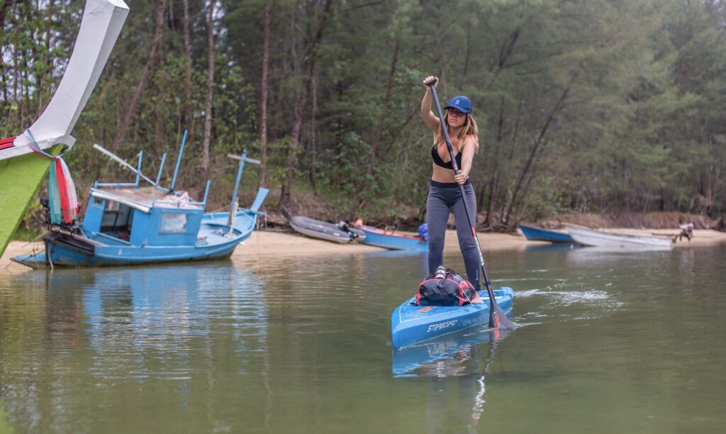 Stand Up Paddle: Starboard waterline, flat water SUP board.